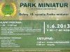 Pozvánka na Oslavy 10. výročia parku miniatúr na 1.6.2013