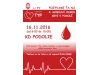 Poďakovanie za 4. mobilný odber krvi v Podolí dňa 16.11.2016.
