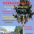 Pozvánka na tradičné STAVANIE MÁJA