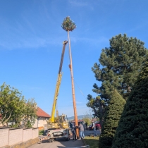Fotografia: V Podolí sme postavili MÁJ